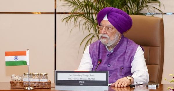 BJP Names Hardeep Singh Puri as Madhya Pradesh Rajya Sabha Candidate