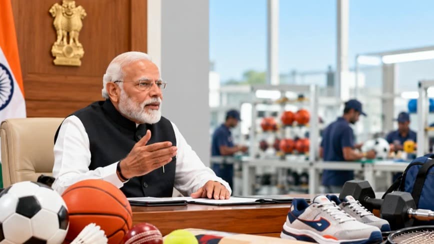 India Approves ₹1,856 Crore Scheme for Sports Goods Manufacturing