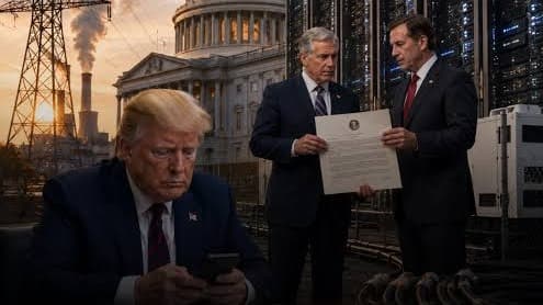 Trump Orders Data Centres to Generate Their Own Electricity