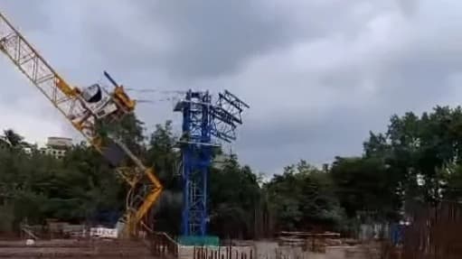 Crane Collapse Kills Two Labourers in Nagpur Construction Site Accident
