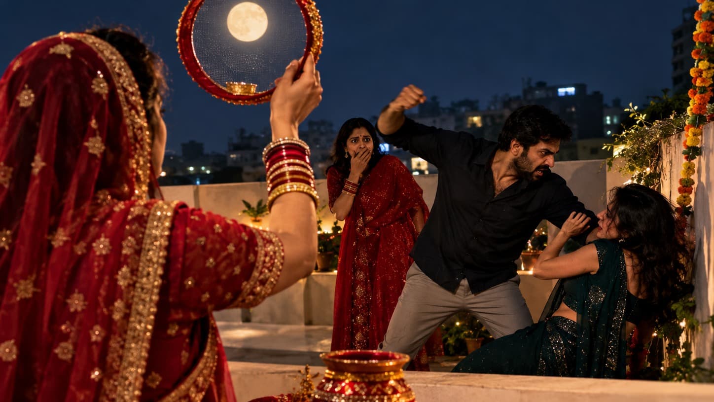 Karwa Chauth Celebrations Turn Violent Over Extramarital Affair