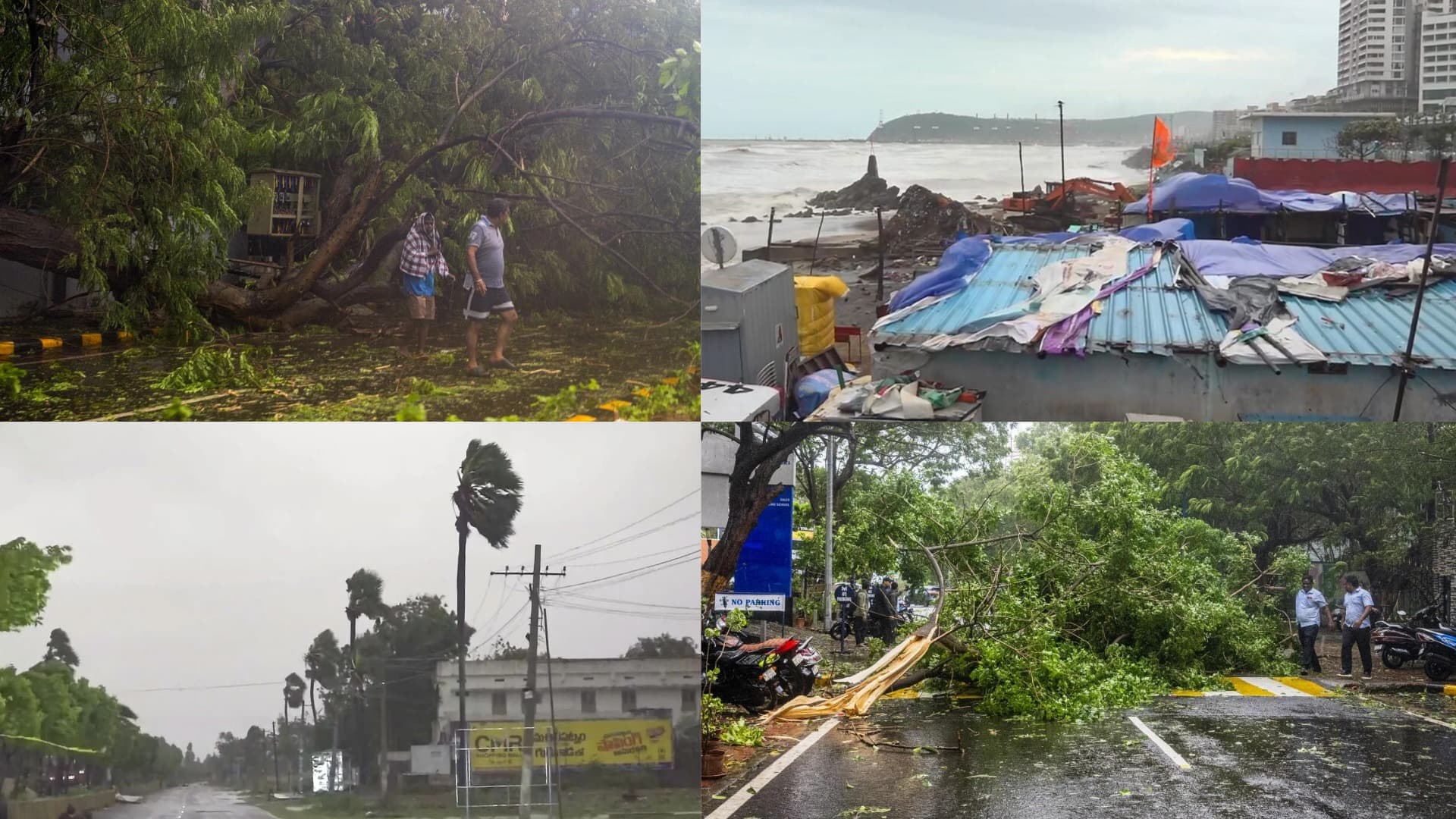 Cyclone Arnab Brings Devastation to Andhra Pradesh Coast