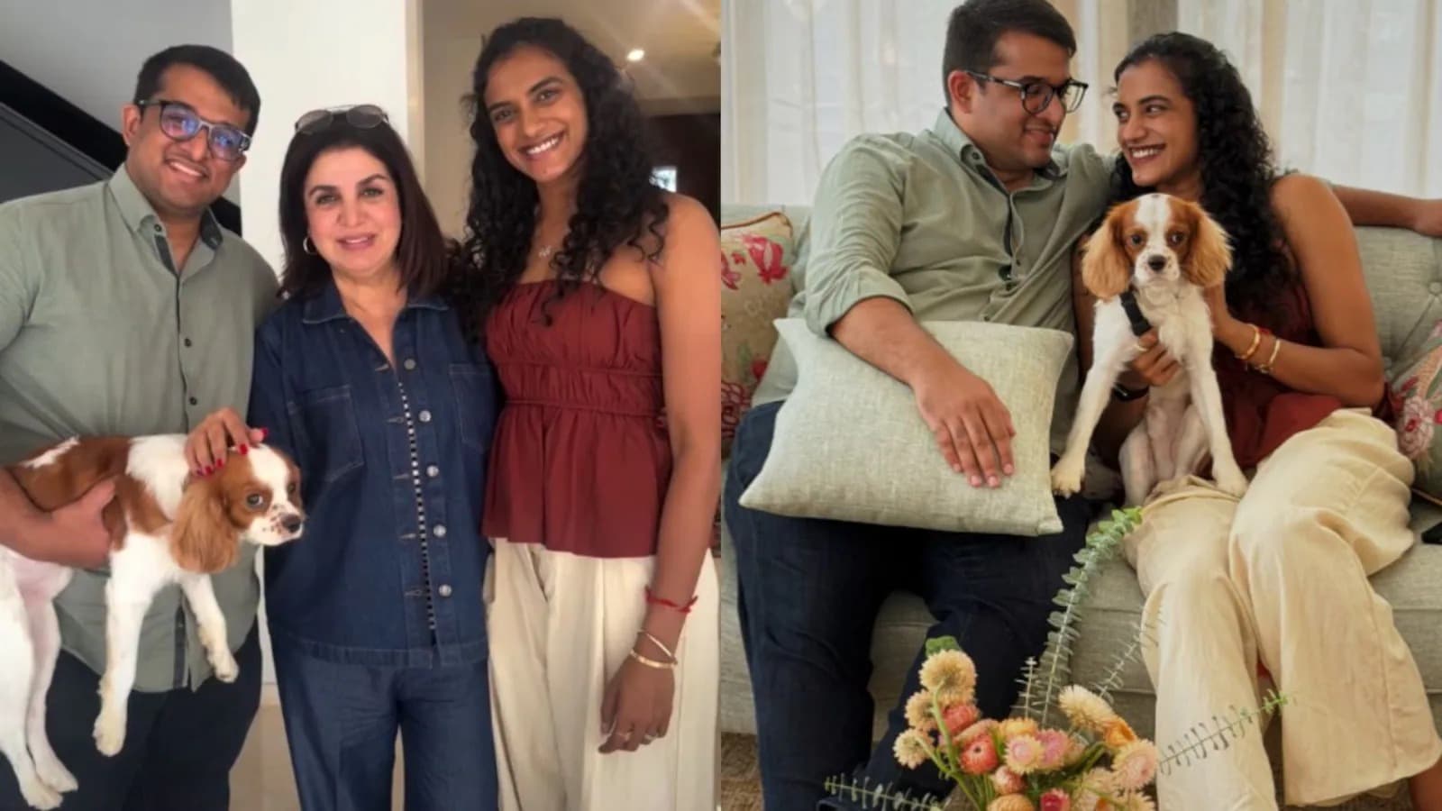 PV Sindhu's Luxurious Bengaluru Home Tourled by Farah Khan and Dilip