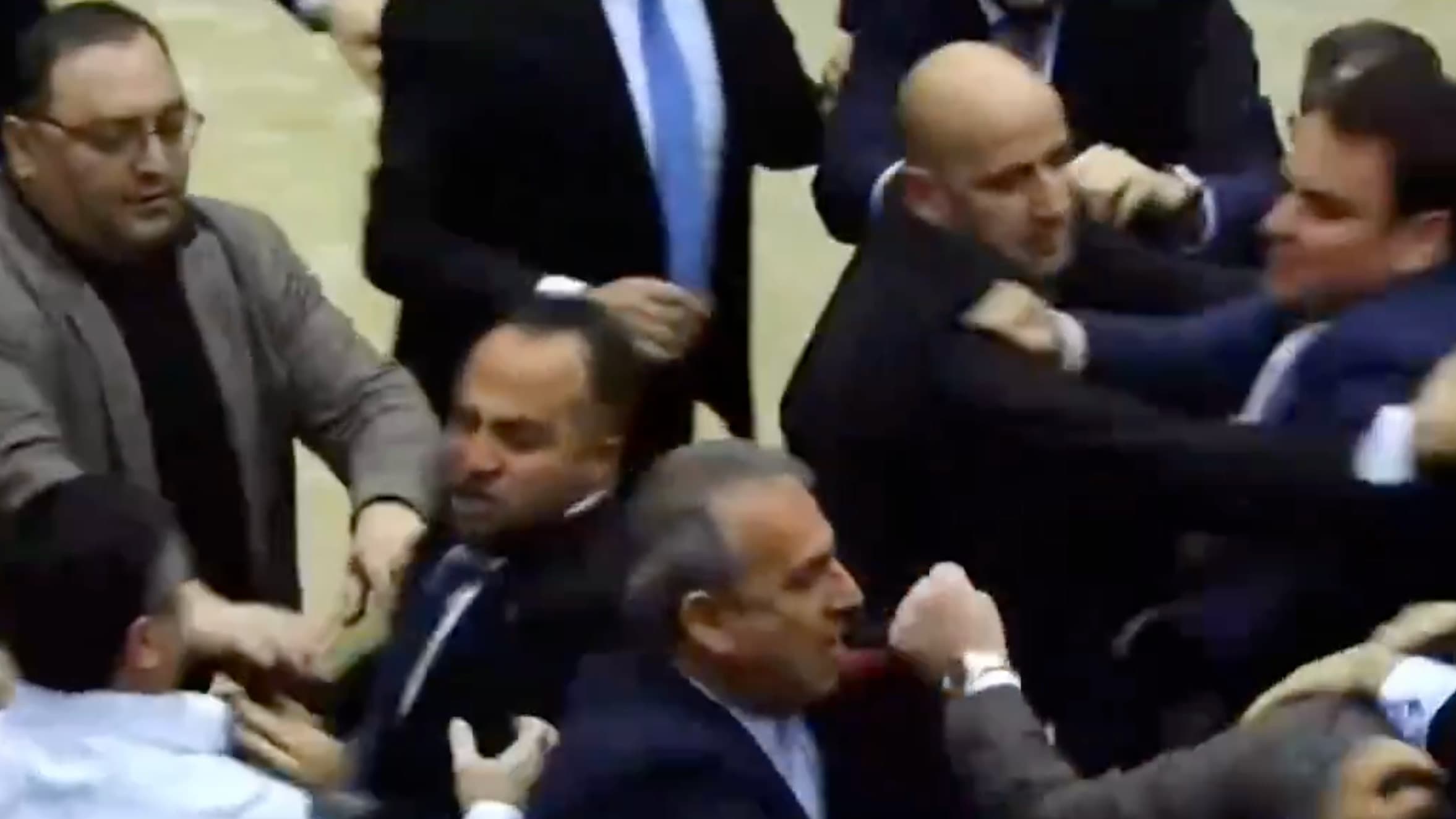 Violence Erupts in Armenian National Assembly Chamber